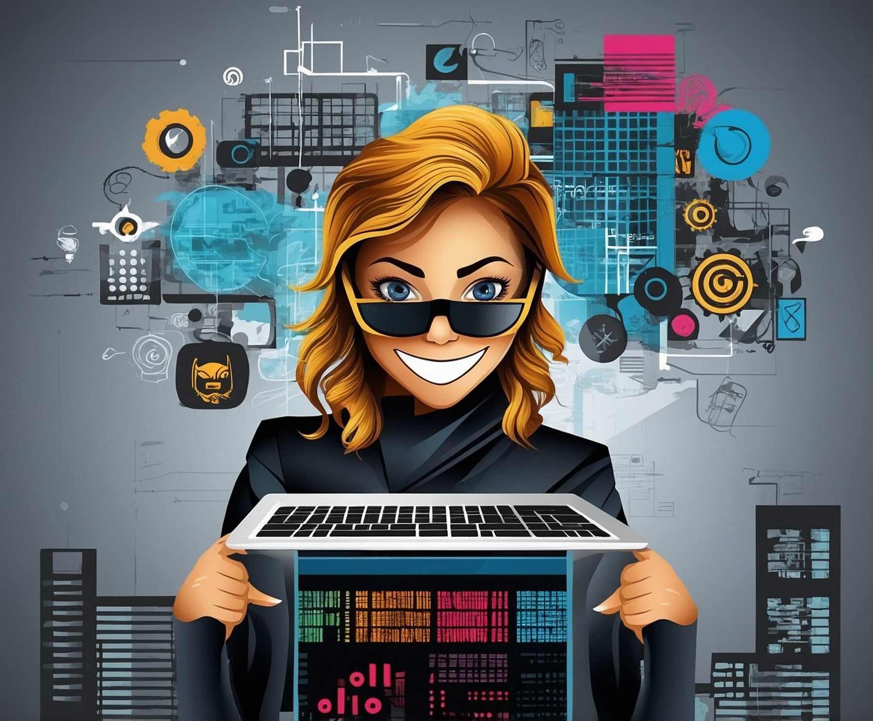 Pagina web ágil y divertida para emprendedores felices.